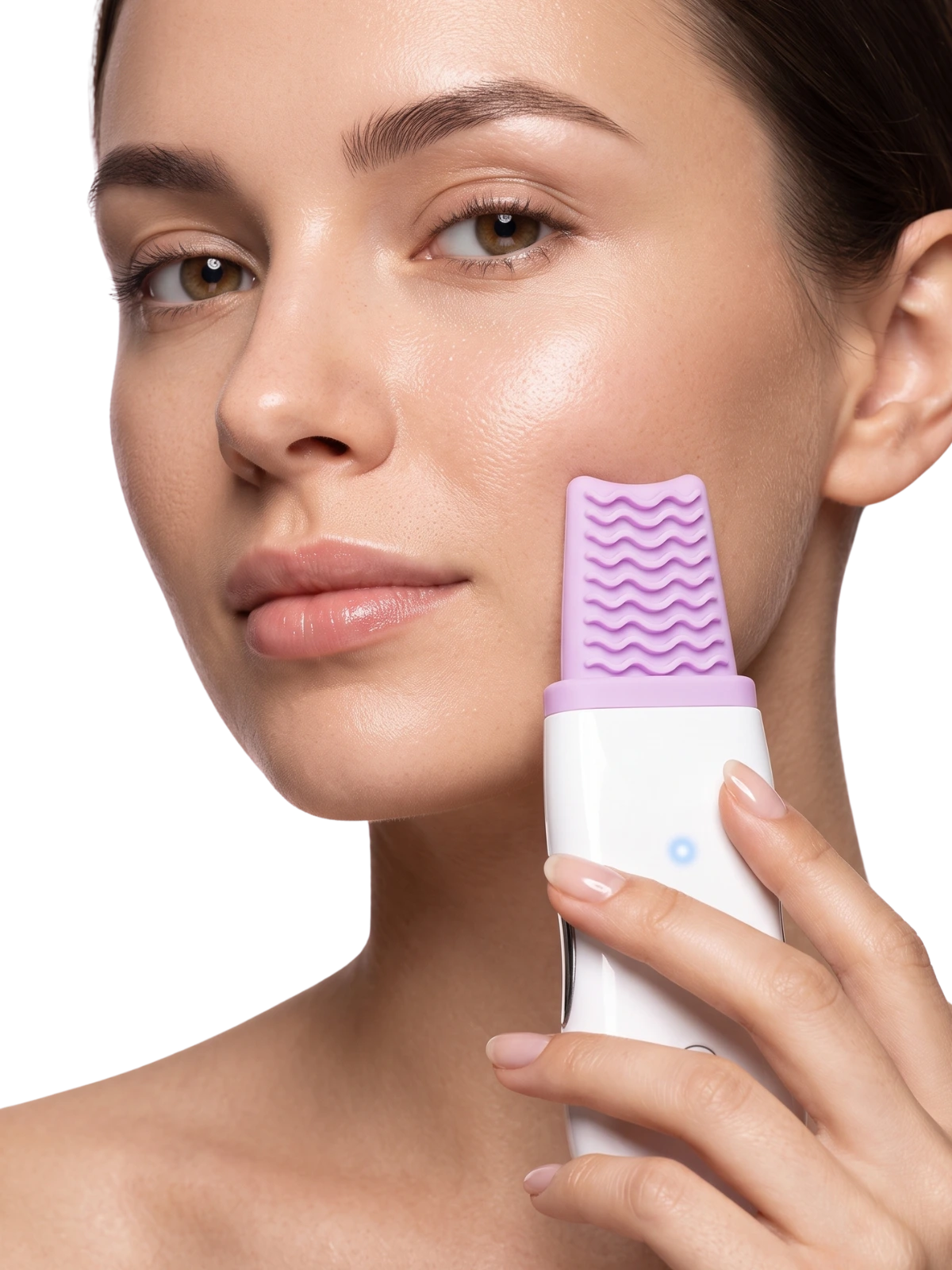 Uso de gomita LUNA con textura de ondas